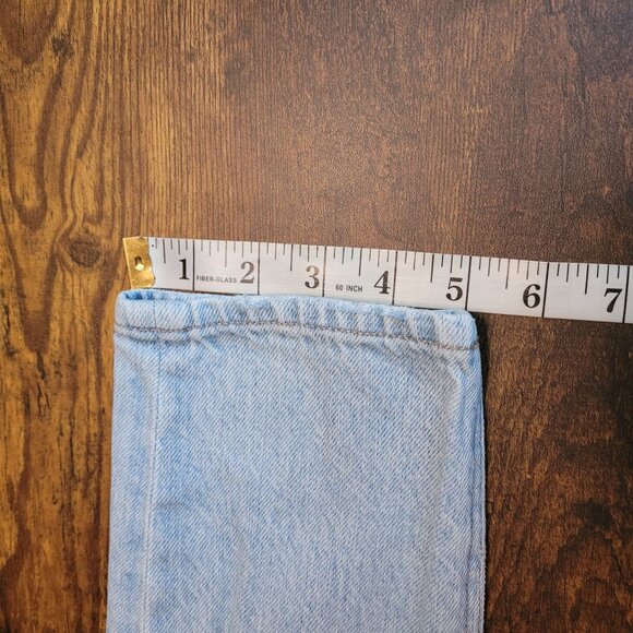 American Eagle Jeans Size 0 R Strigid Mom High Rise Light Wash Stretch Denim - Picture 11 of 11